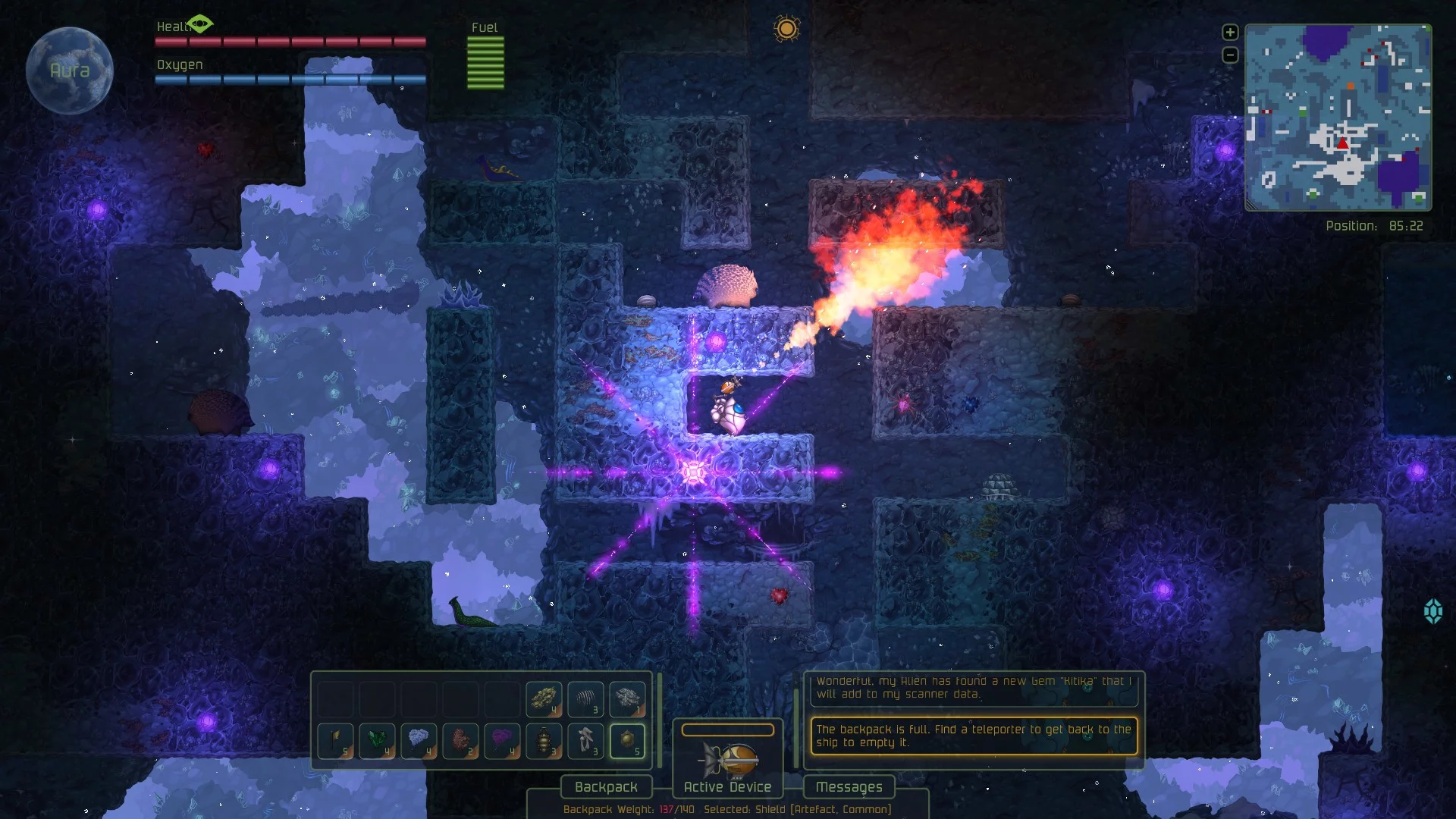 Изображение игры: Something Ate My Alien