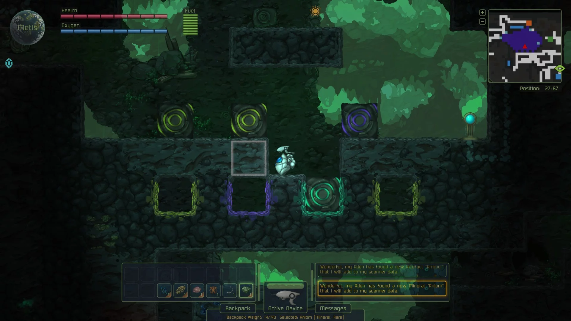 Изображение игры: Something Ate My Alien
