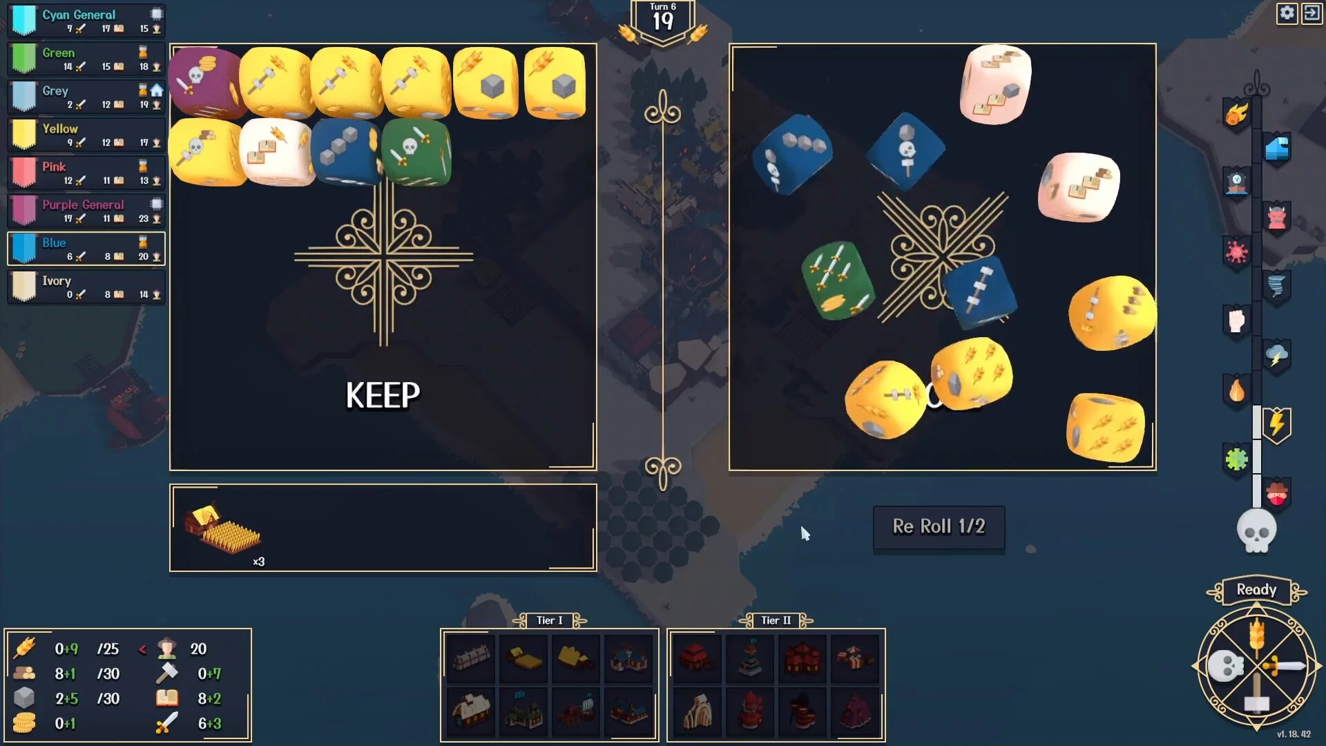 Изображение игры: Dice Kingdoms