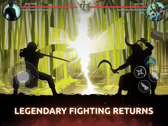 Изображение игры: Shades: Shadow Fight Roguelike