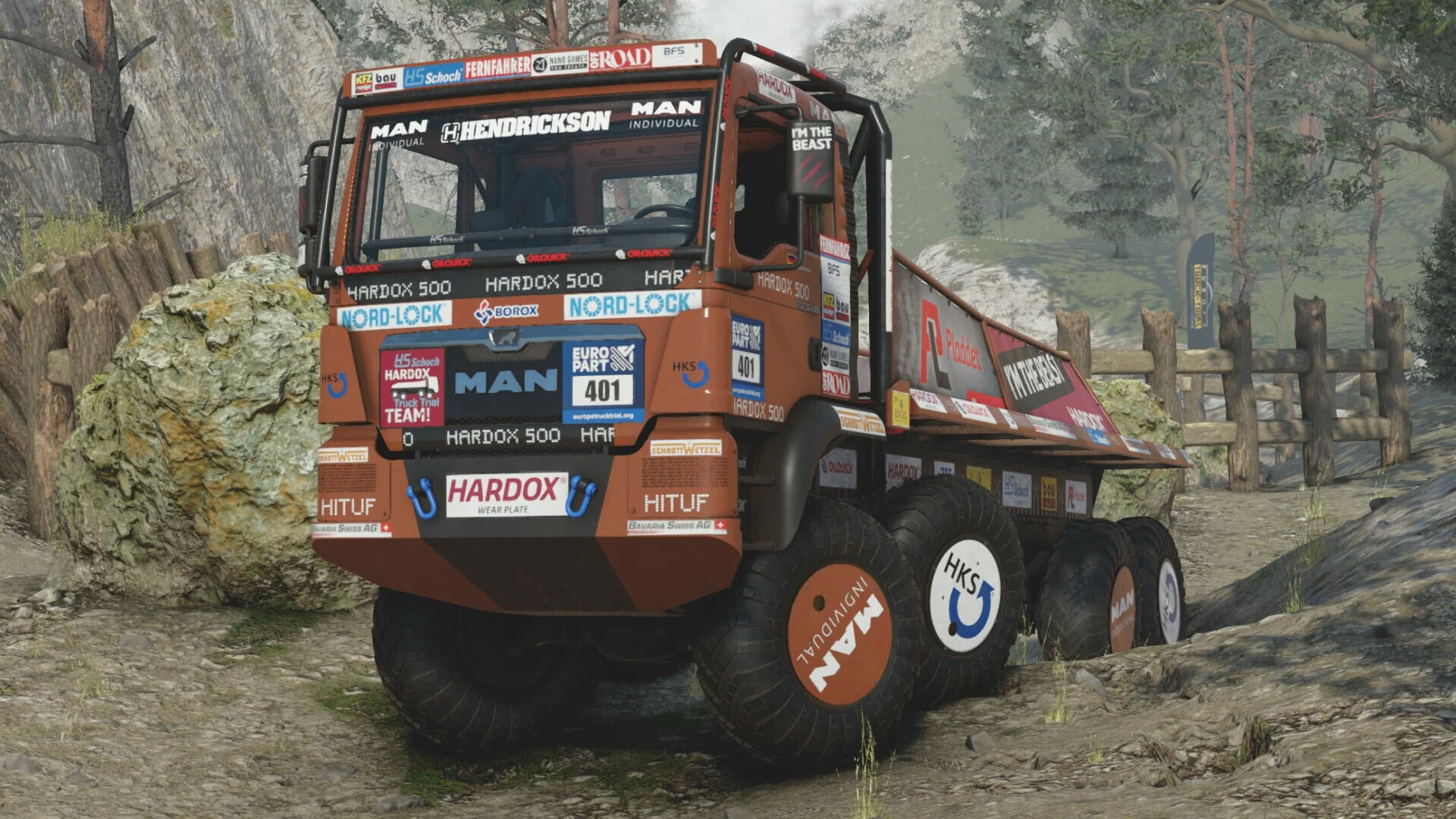 Изображение игры: Heavy Duty Challenge: The Off-Road Truck Simulator