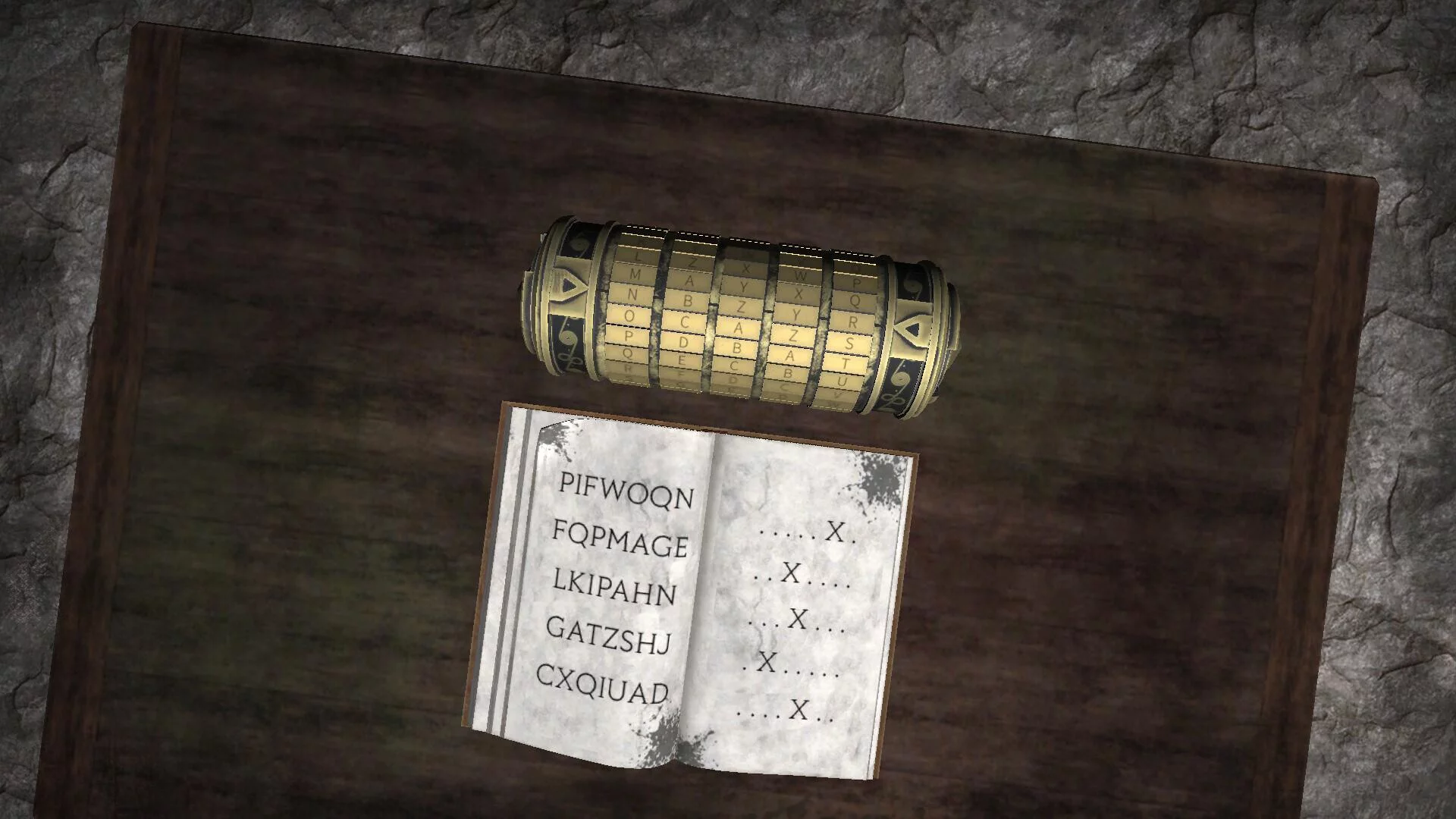 Изображение игры: The Da Vinci Cryptex 3