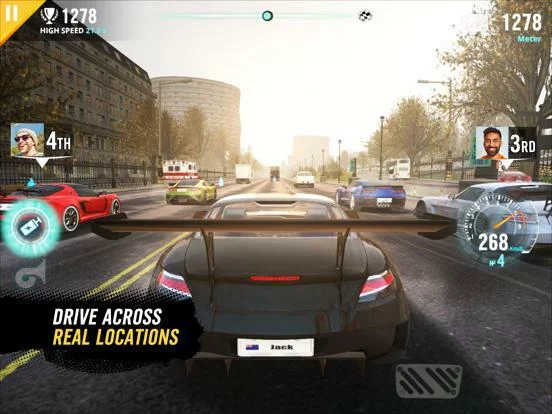 Изображение игры: Racing Go