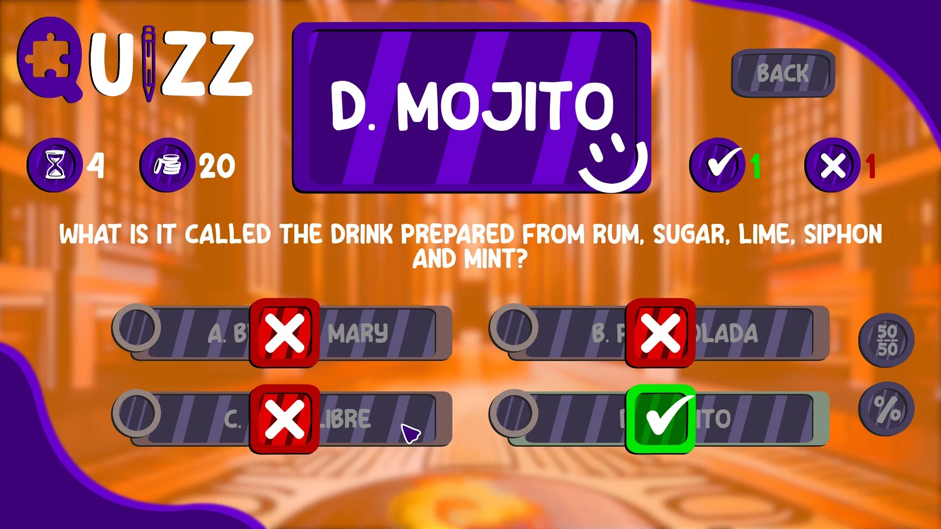 Изображение игры: Quizz