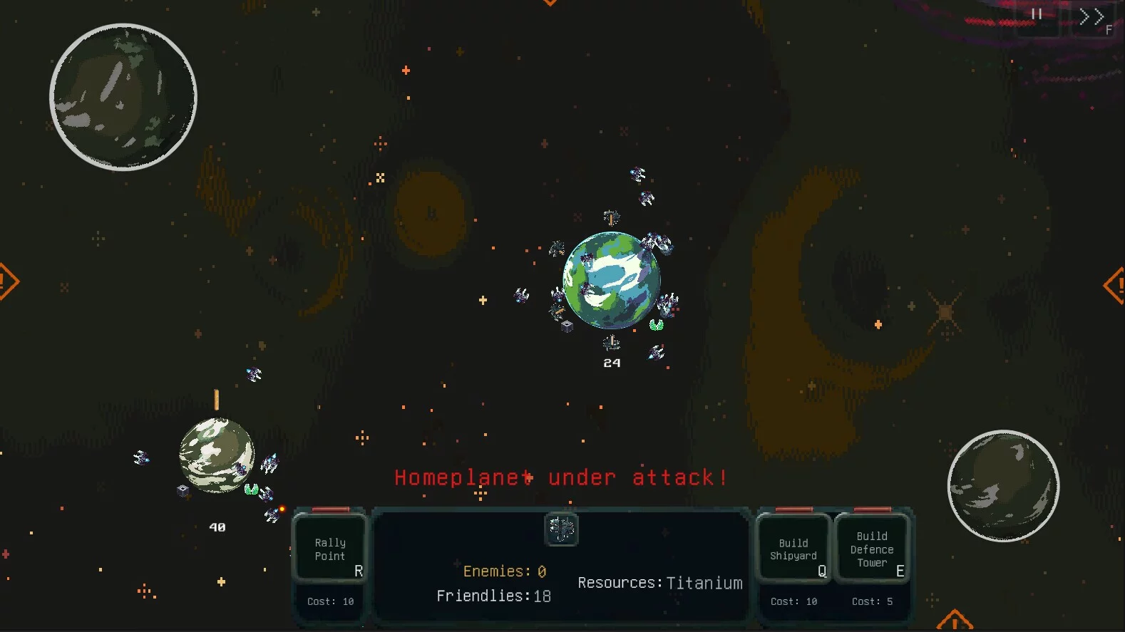 Изображение игры: Cosmic Resistance