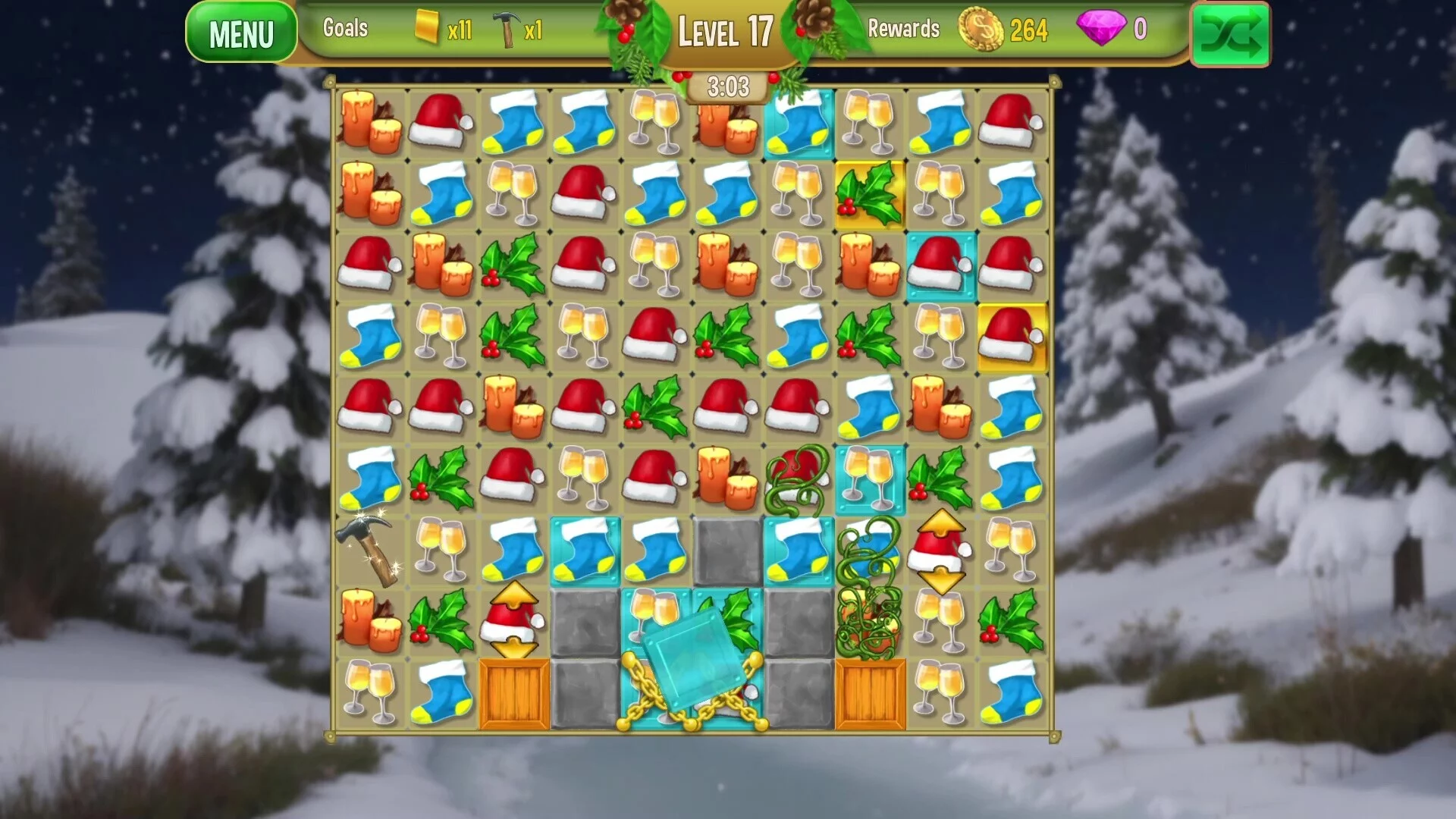 Изображение игры: Queen's Garden Christmas