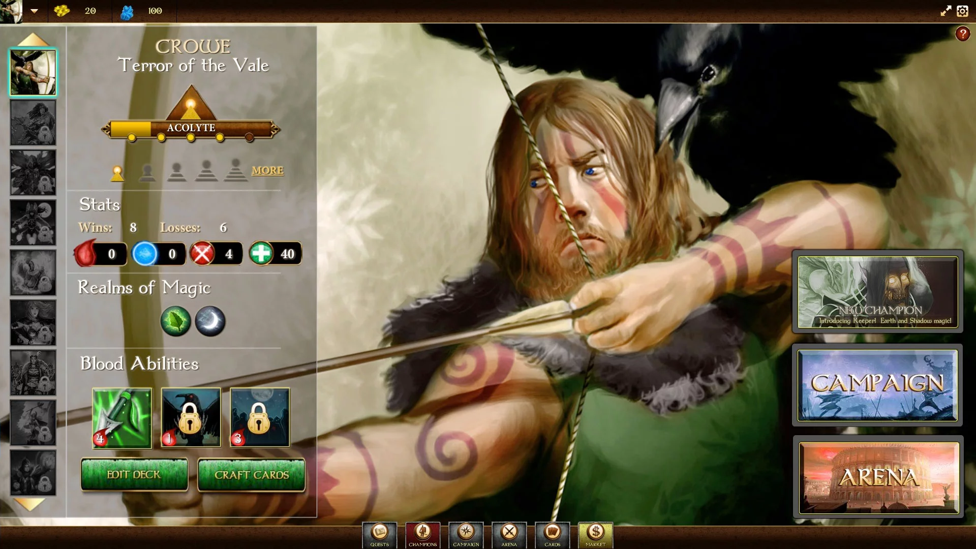 Изображение игры: BloodRealm: Battlegrounds