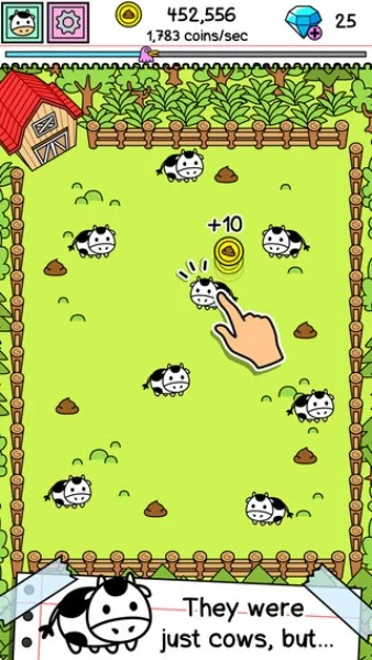 Изображение игры: Cow Evolution