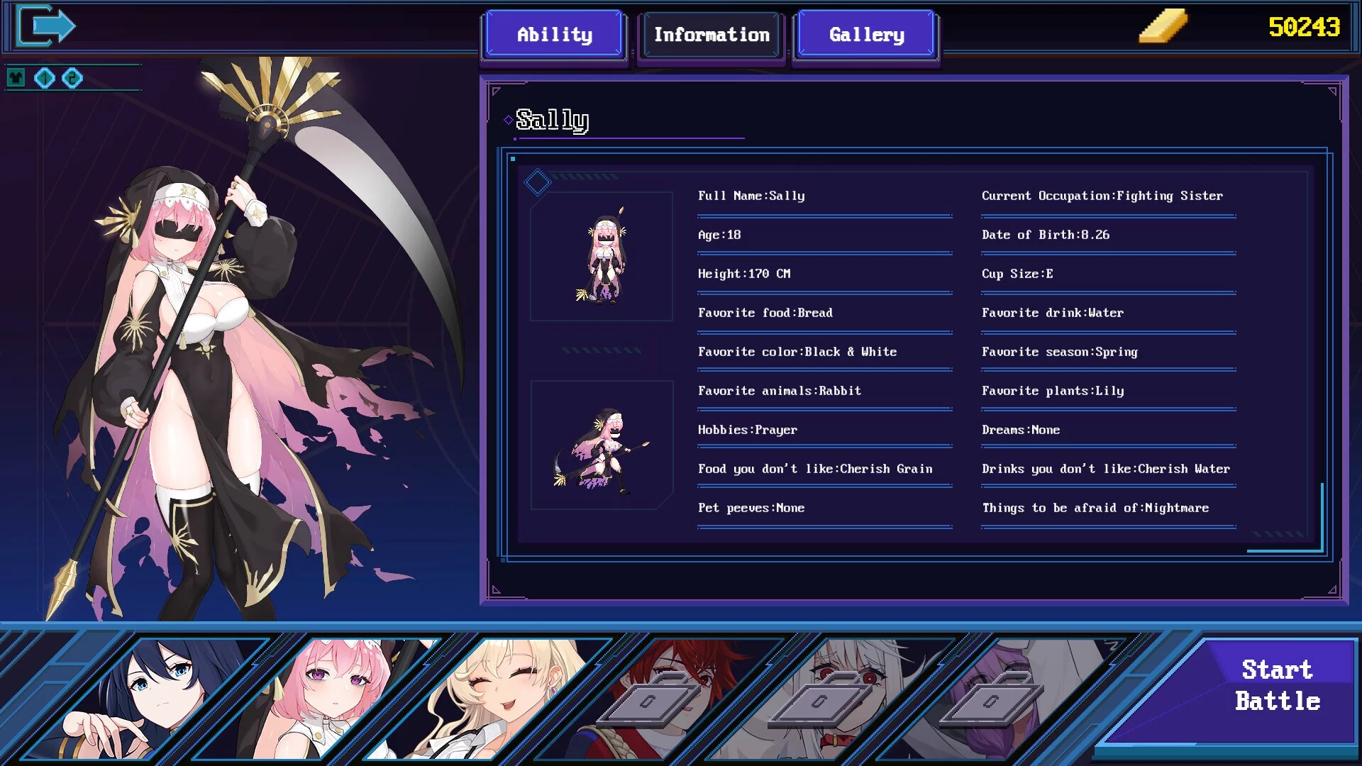 Изображение игры: Etaine: Magic Survivor / 伊泰恩：魔法幸存者