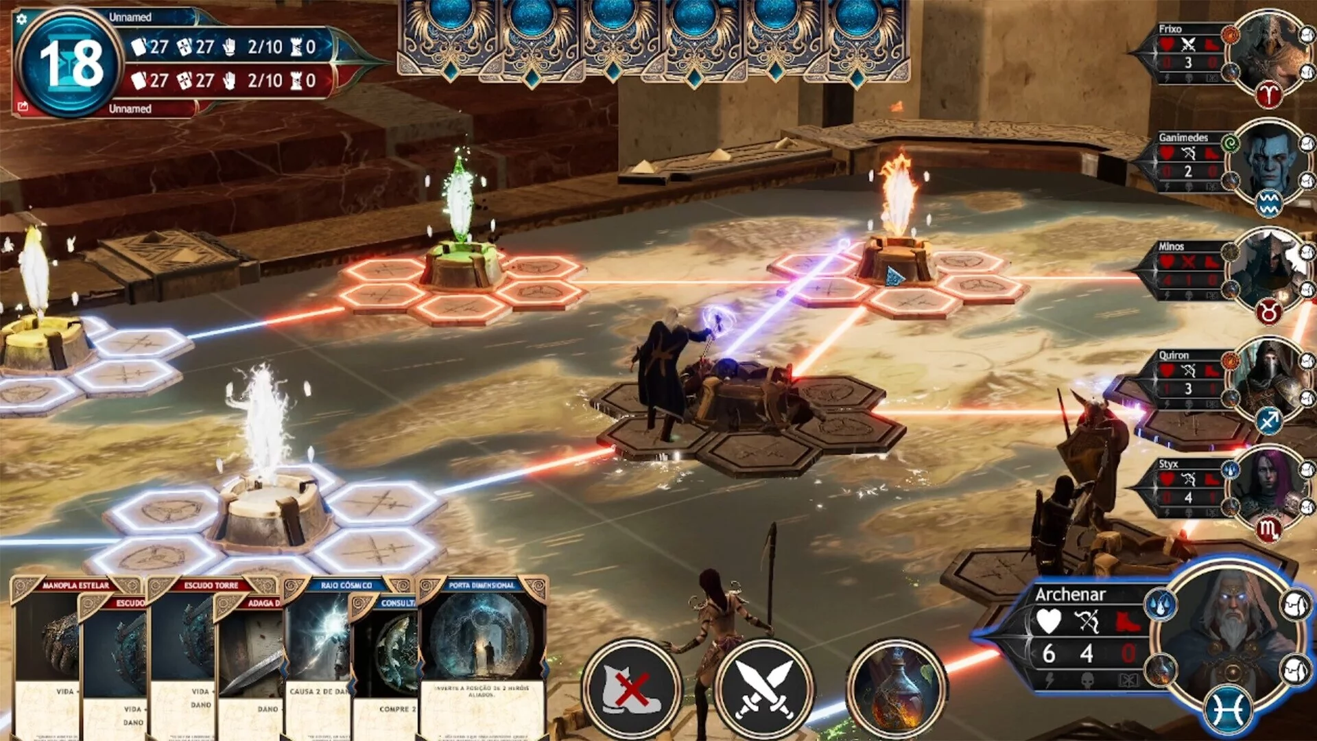 Изображение игры: Battle Of Zodiacs - Card Game