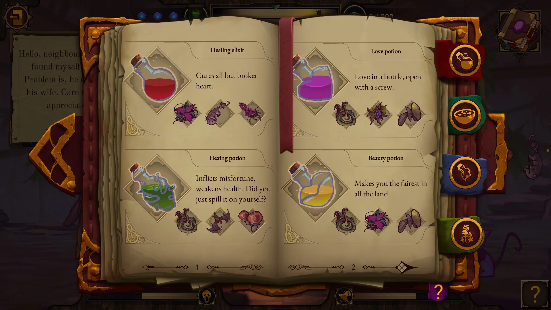 Изображение игры: The Witch's Cauldron Prologue