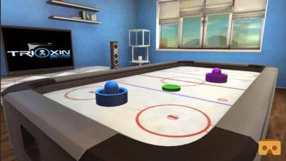 Изображение игры: Air Hockey VR
