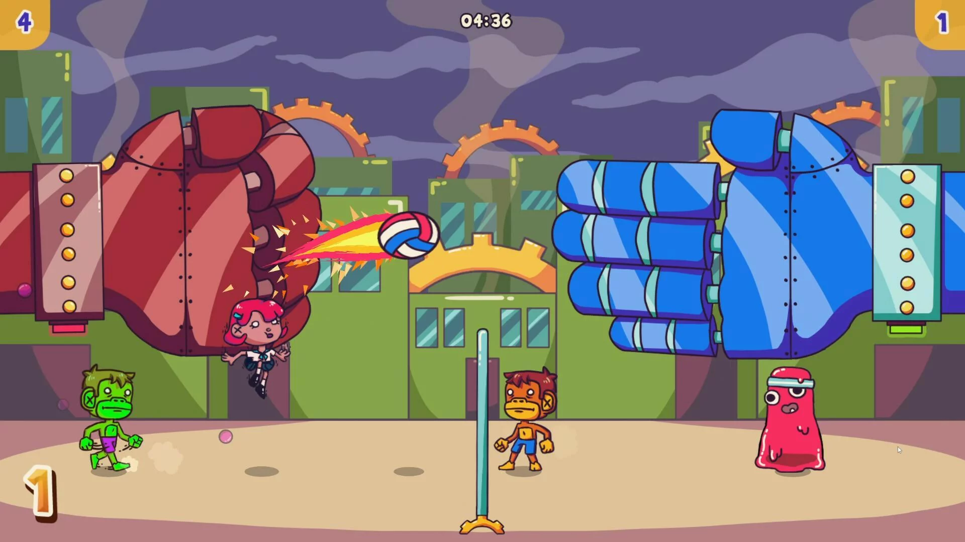 Изображение игры: Volley Pals Complete