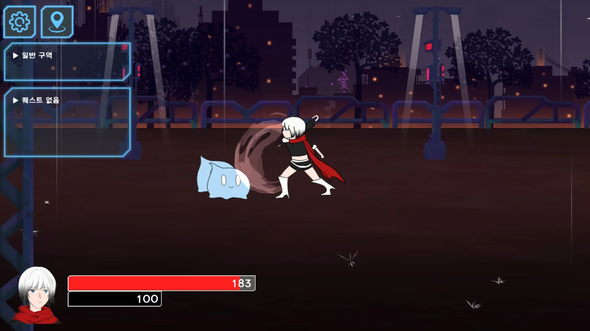 Изображение игры: Umbrella Girl