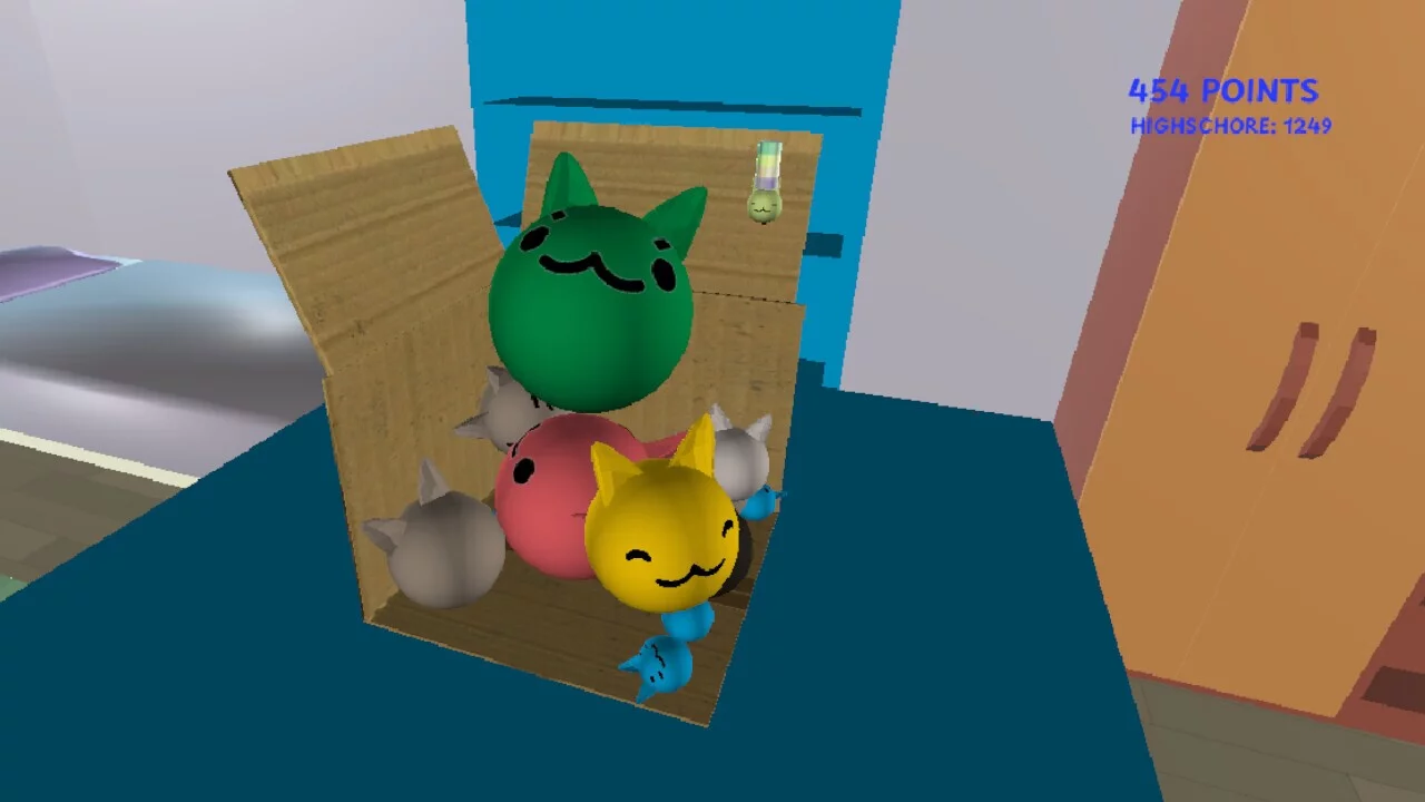 Изображение игры: Fill the Cat Box!