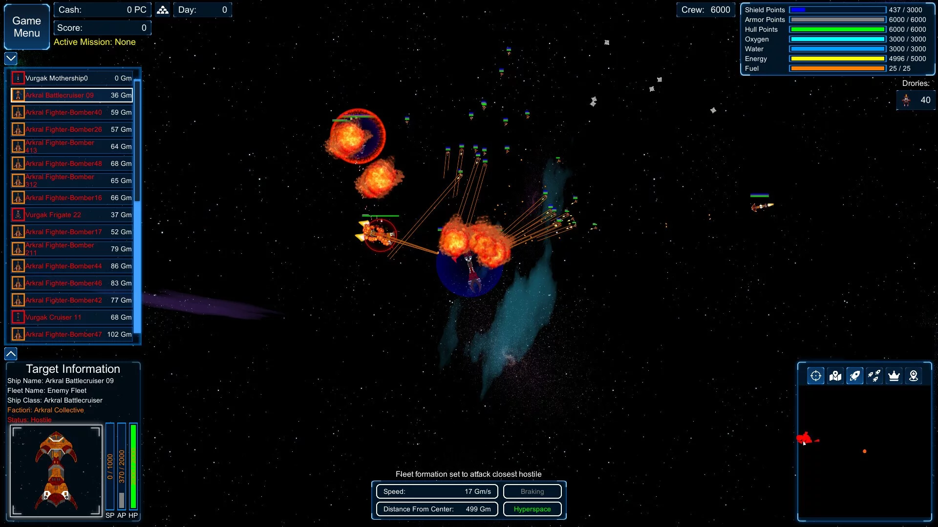 Изображение игры: Cosmic Armada