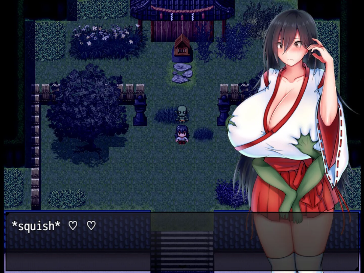 Изображение игры: Blazing Priestess Shizune