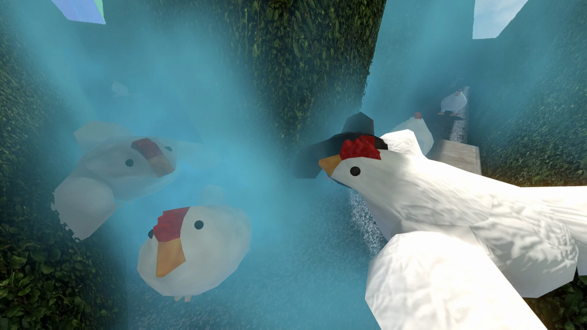 Изображение игры: Chasing Chickens