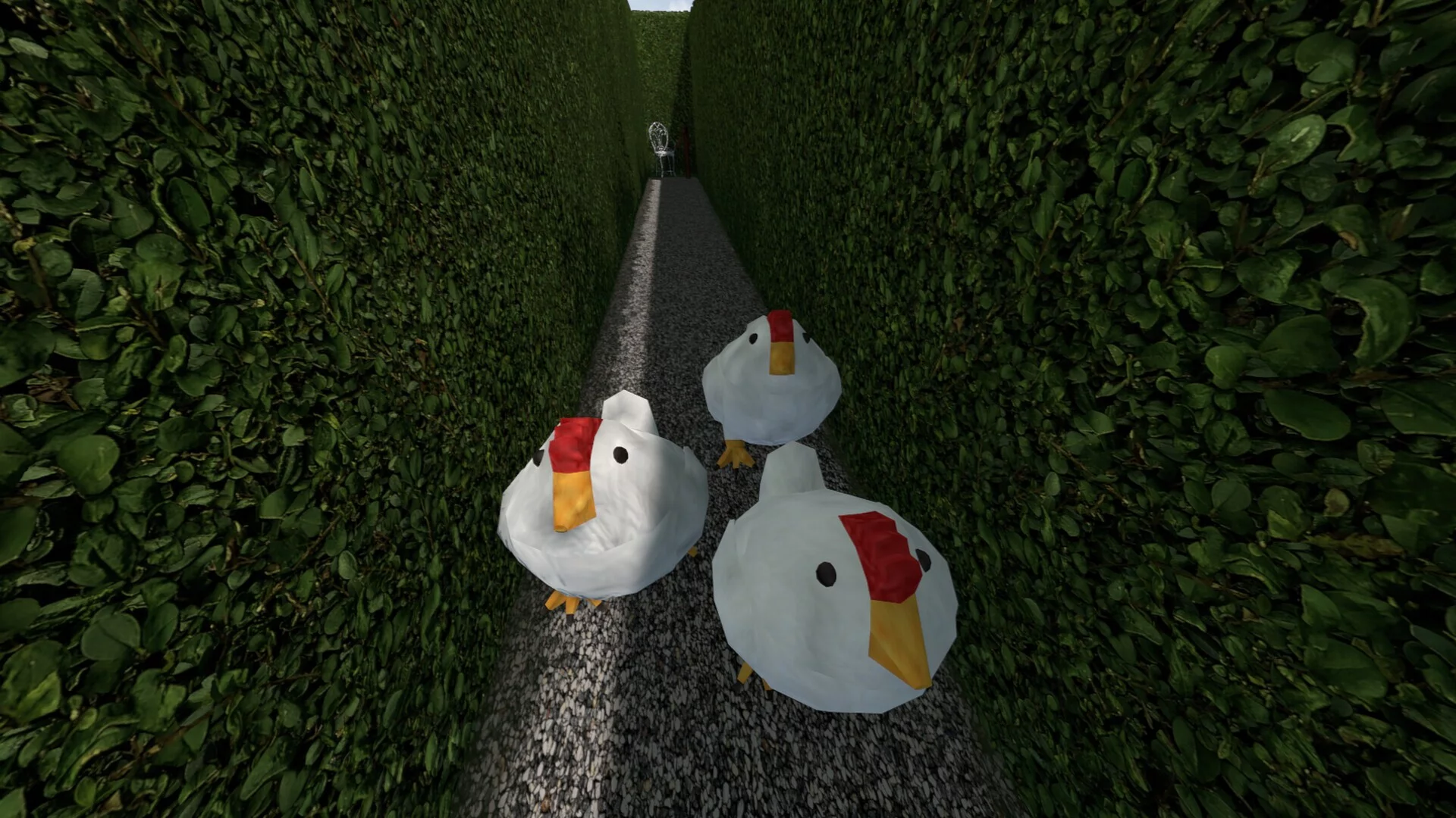 Изображение игры: Chasing Chickens