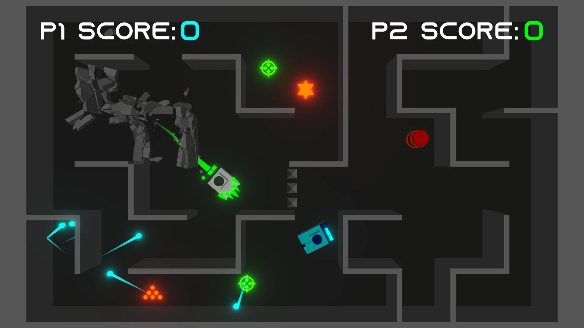 Изображение игры: Tank Mayhem