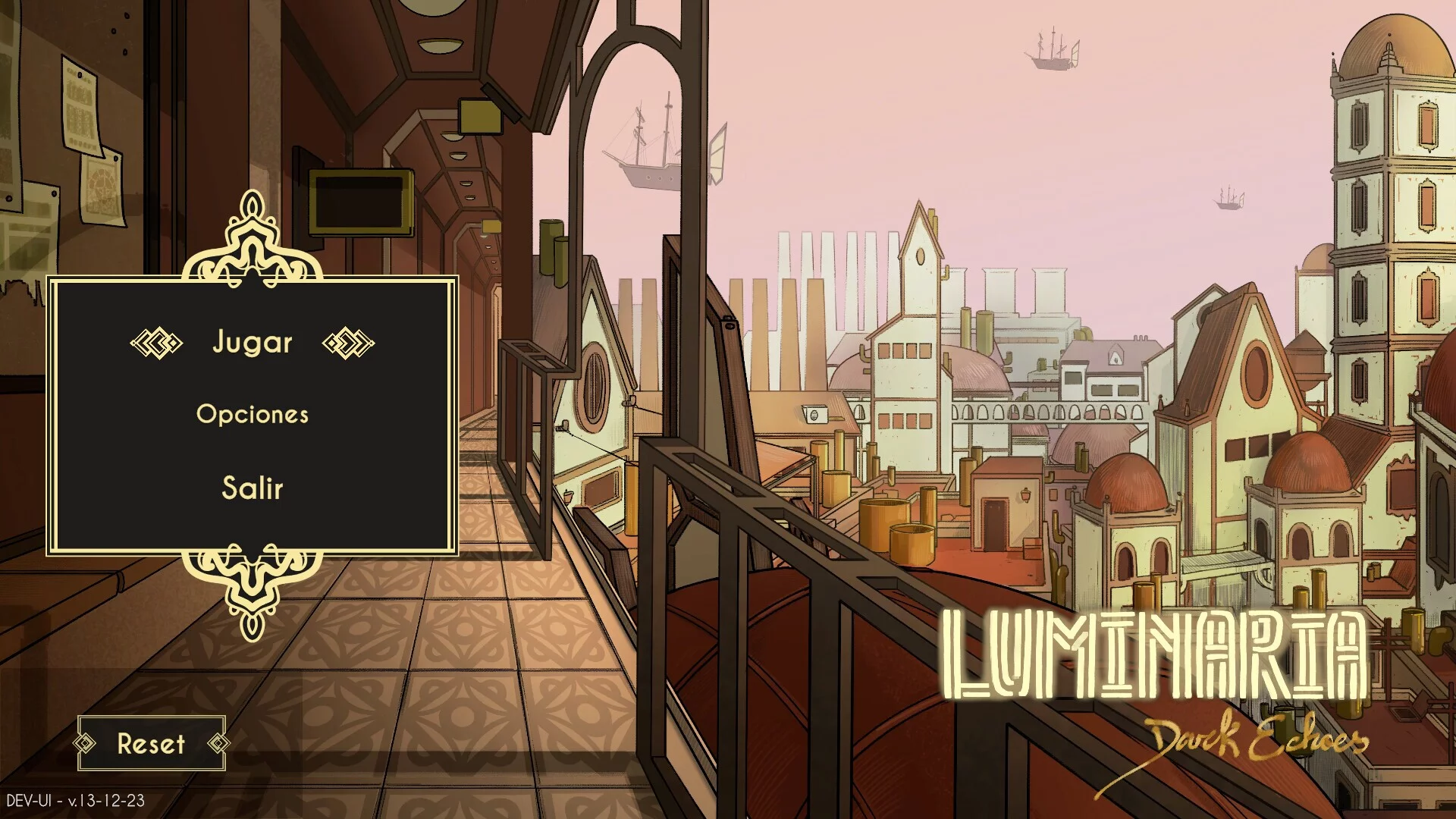 Изображение игры: Luminaria: Dark Echoes