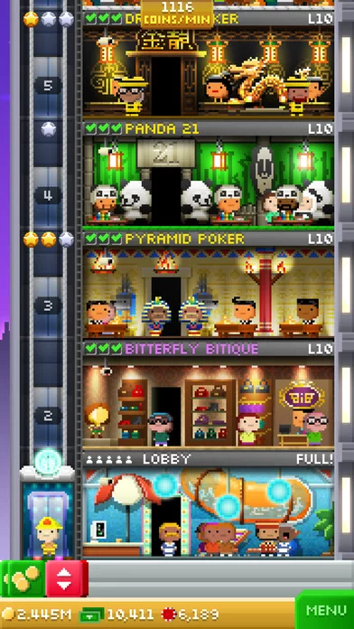 Изображение игры: Tiny Tower Vegas
