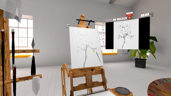 Изображение игры: Vermillion - VR Painting