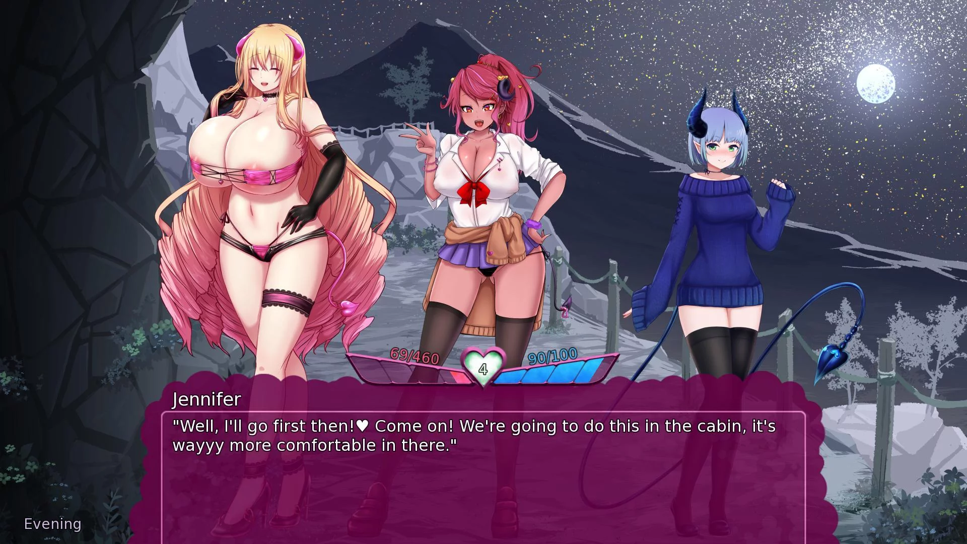 Изображение игры: Monster Girl Dreams