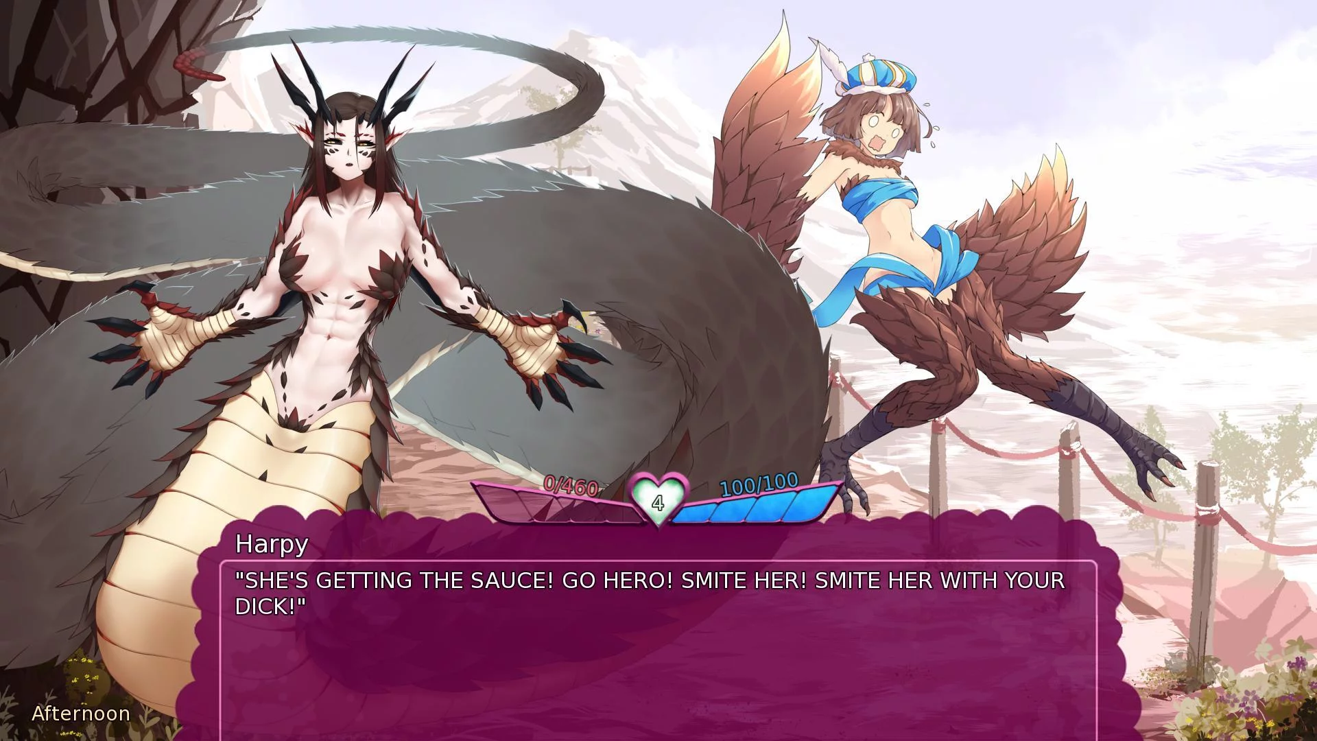Изображение игры: Monster Girl Dreams