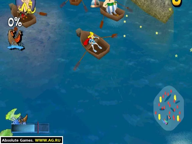 Изображение игры: Asterix Mega Madness