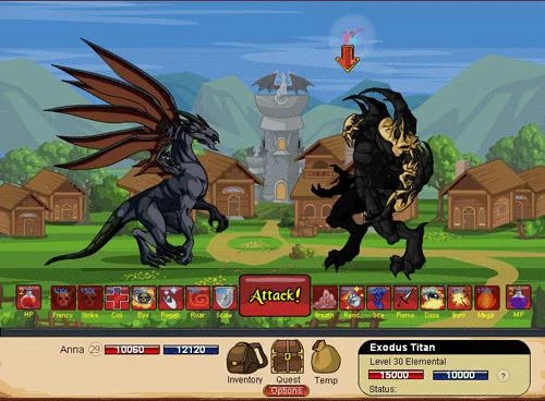 Изображение игры: DragonFable