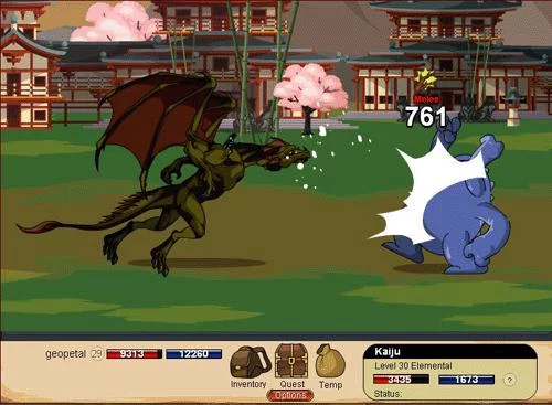Изображение игры: DragonFable