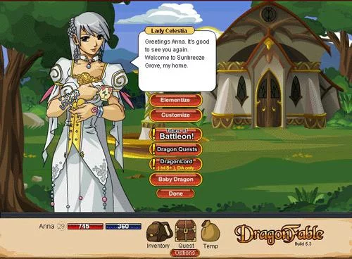 Изображение игры: DragonFable