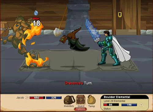 Изображение игры: DragonFable