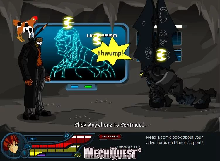 Изображение игры: MechQuest