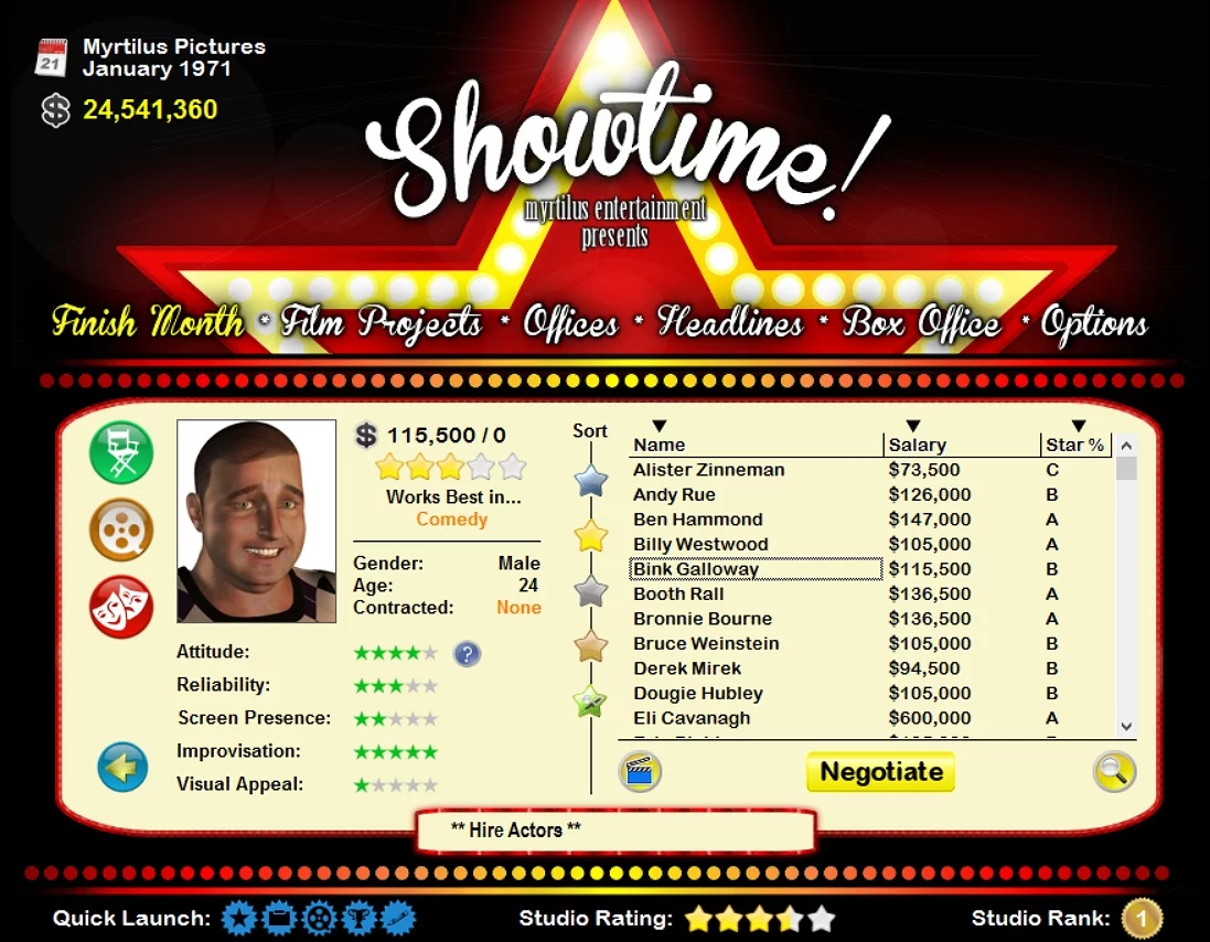 Изображение игры: Showtime!