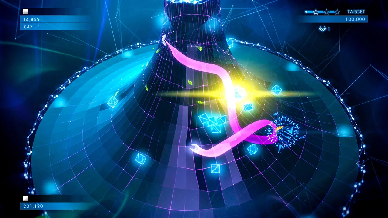Изображение игры: Geometry Wars 3: Dimensions Evolved