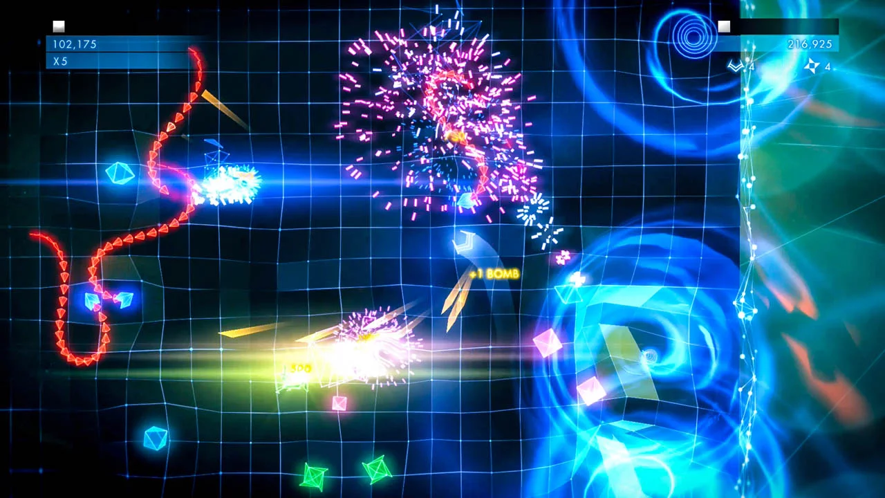 Изображение игры: Geometry Wars 3: Dimensions Evolved