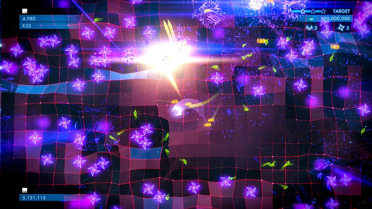 Изображение игры: Geometry Wars 3: Dimensions Evolved