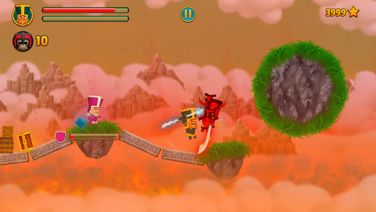 Изображение игры: Cloud Knights