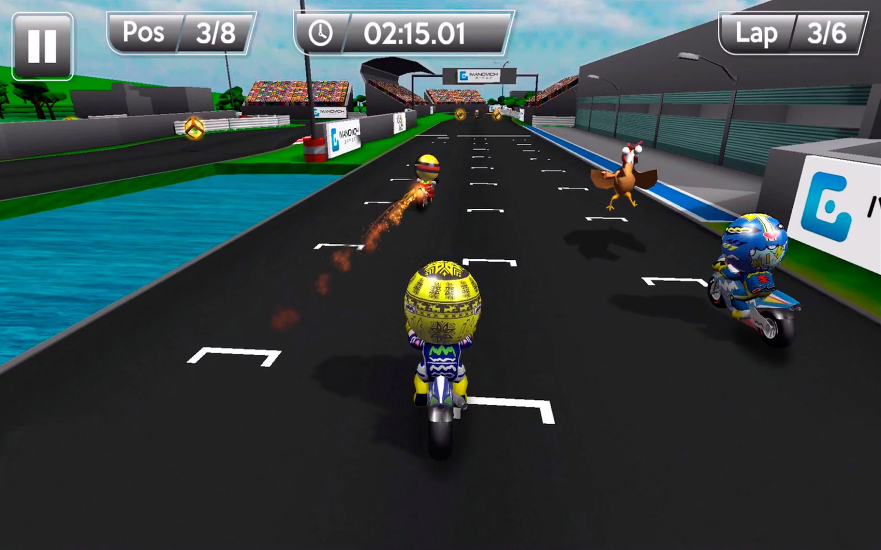 Изображение игры: MiniBikers
