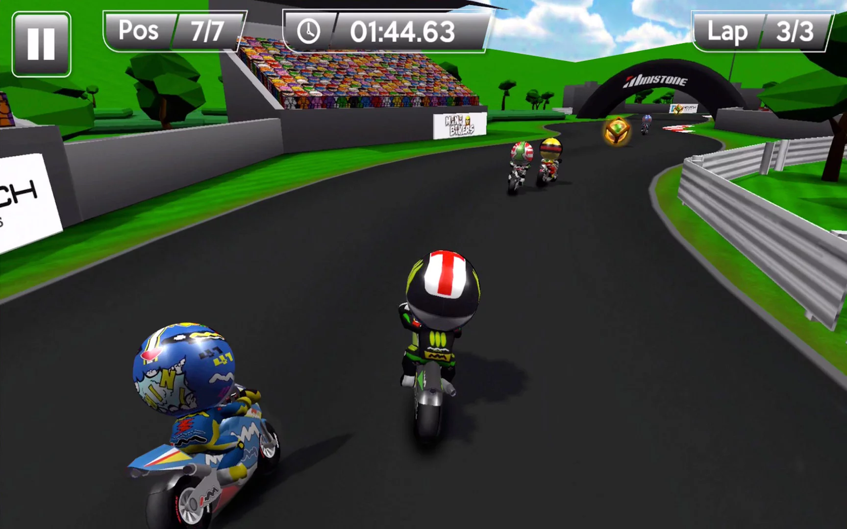 Изображение игры: MiniBikers