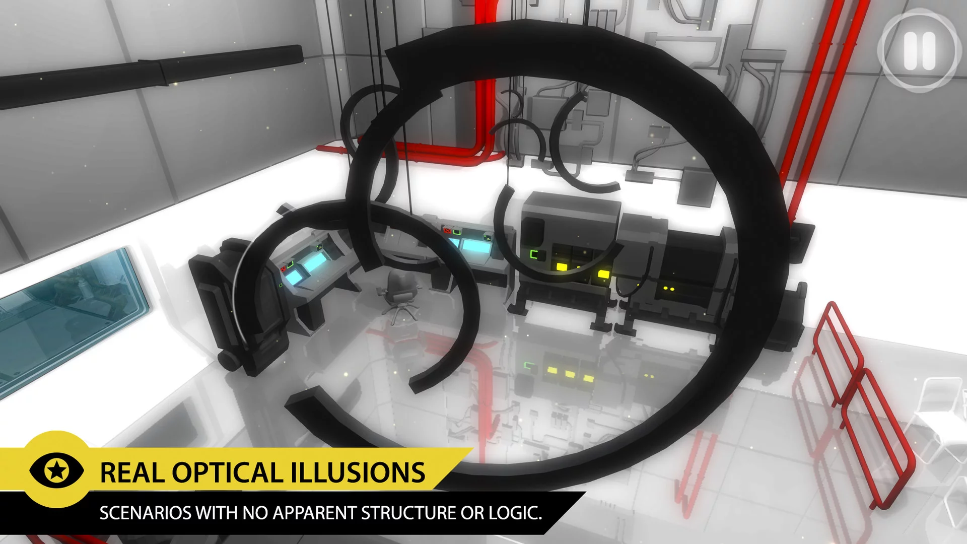 Изображение игры: PERFECT ANGLE: The puzzle game based on optical illusions