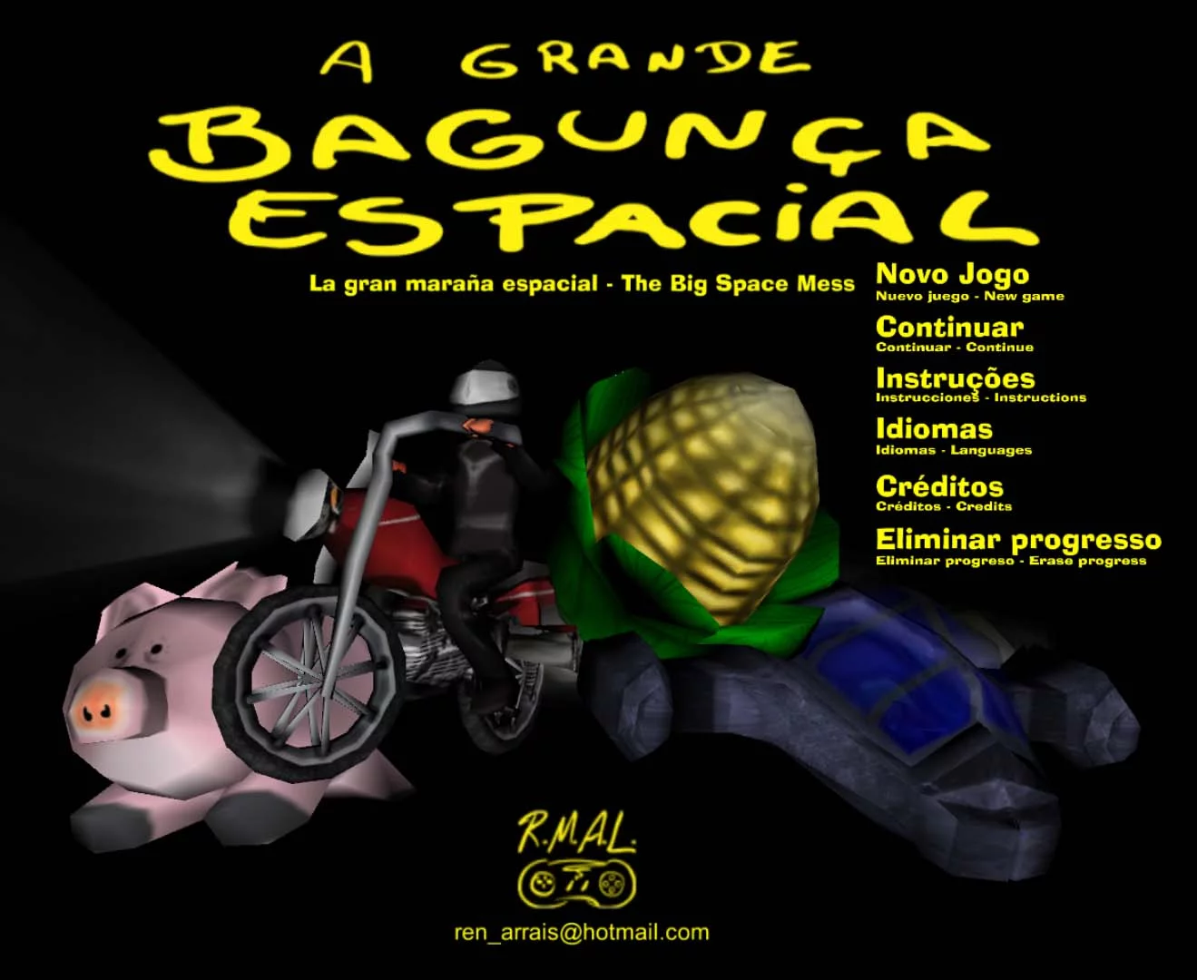 Изображение игры: A grande bagunça espacial - The big space mess