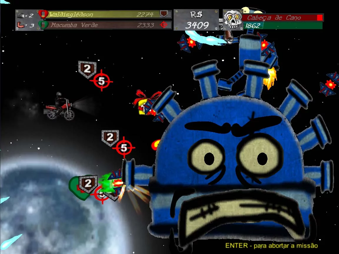 Изображение игры: A grande bagunça espacial - The big space mess