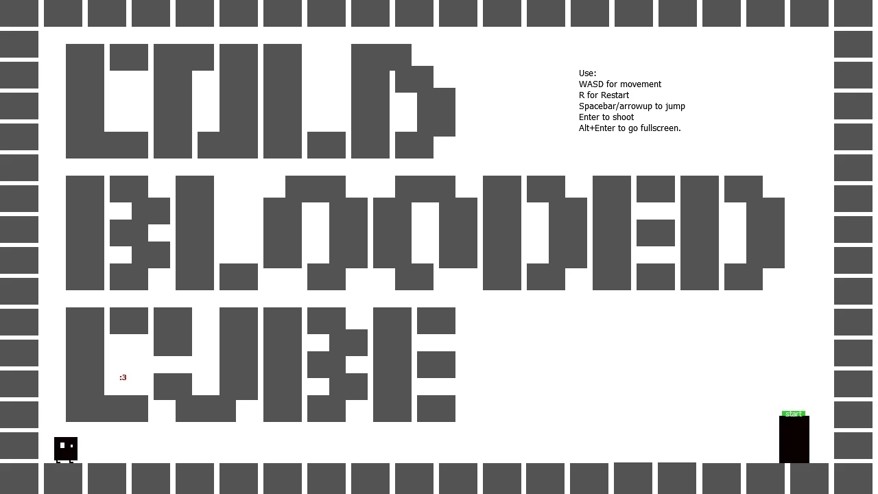 Изображение игры: Cold Blooded Cube