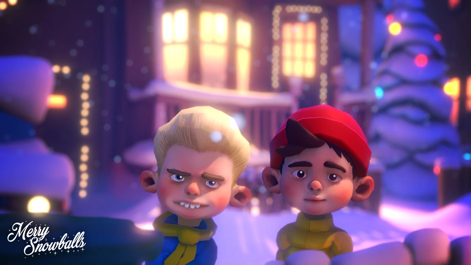 Изображение игры: Merry Snowballs