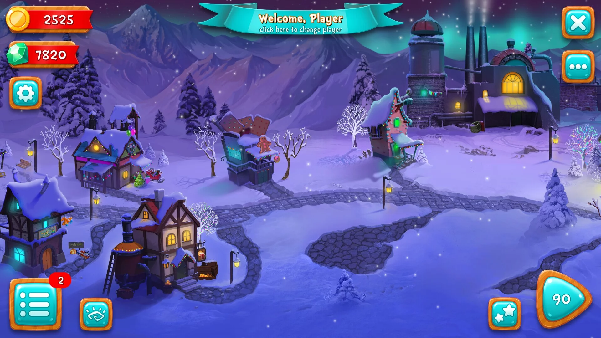 Изображение игры: Christmas Puzzle 4