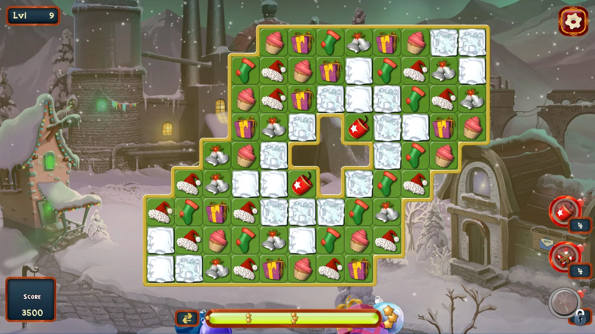 Изображение игры: Christmas Puzzle 4