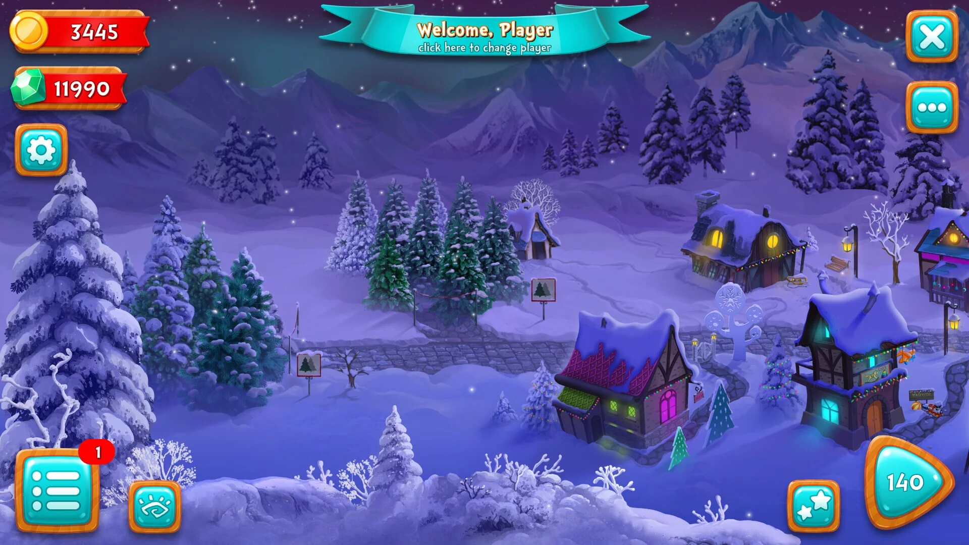 Изображение игры: Christmas Puzzle 4